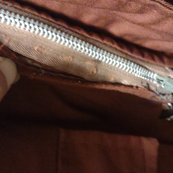 Vintage Sears chore Barn jacket coat blanket lined LG long trench 60s workwear - Picture 9 of 14